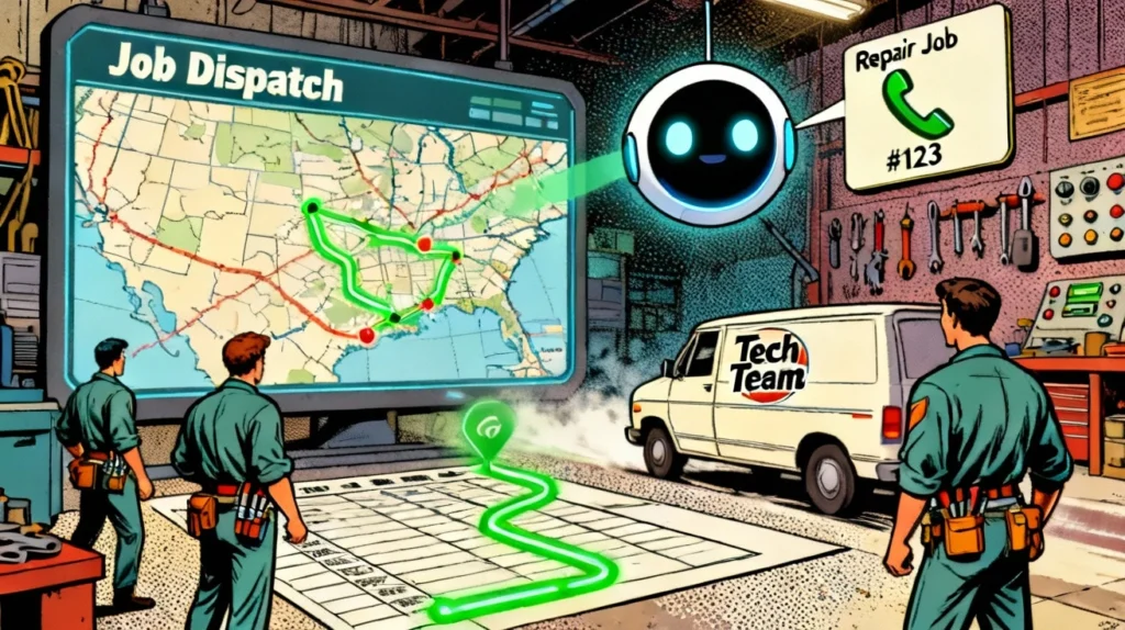 Automatizar llamadas con IA en negocios de mantenimiento o reparaciones