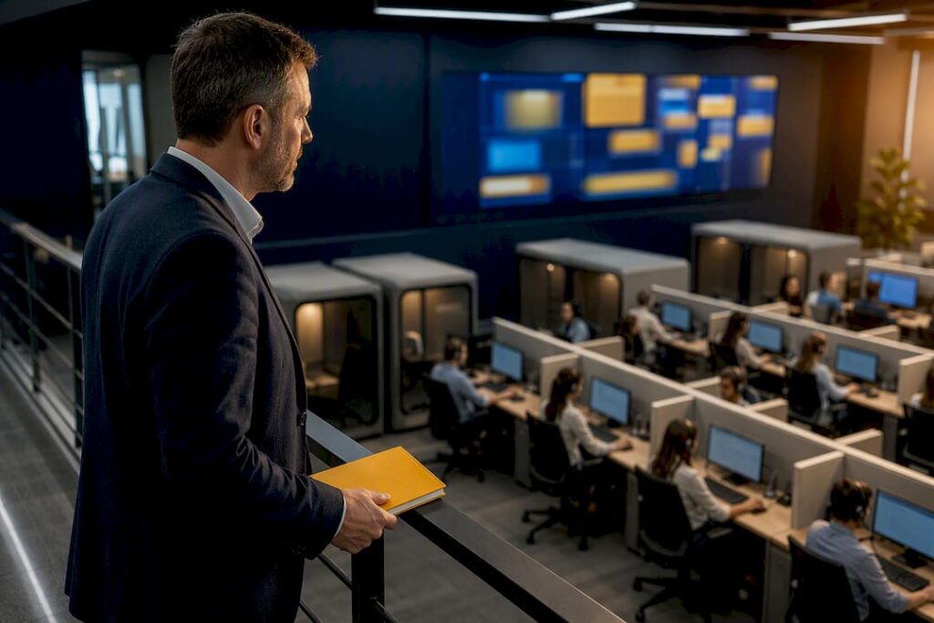 Centro de atención telefónica con automatización operativa